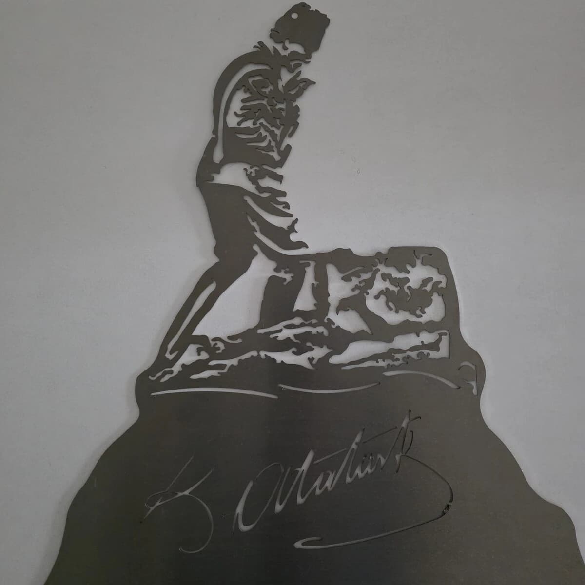 Stone engraving sample